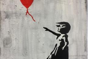 Girl With a Balloon event