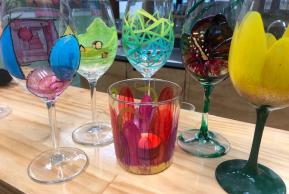 Wine Glass Painting! event